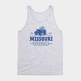 Missouri Bicentennial 1821-2021 200th Anniversary Tractor Tank Top